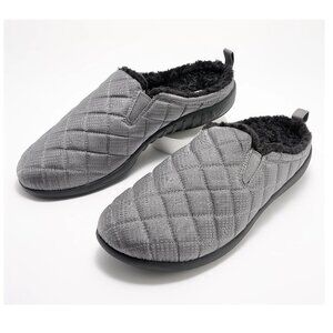 Revitalign Dr. Nick Slippers Gray Men 9 Extra Wide